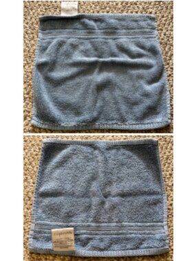 Charisma Luxury Washcloth in Blue